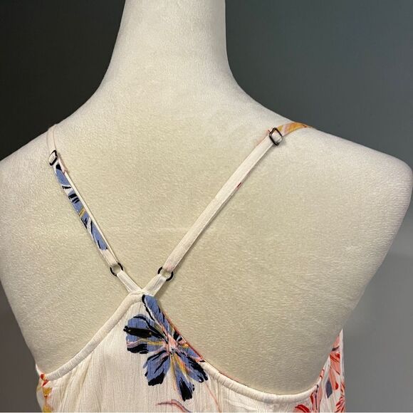 O'Neill Marlo Cream Floral Print NWT Wrap Dress - Picture 13 of 16
